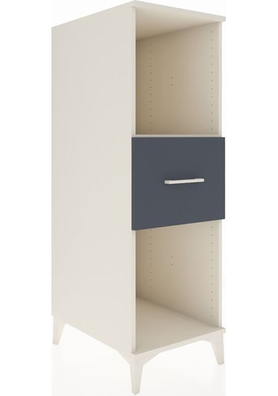 Kronos Dolap Tek Raflı Tek Çekmeceli 44x59x134 Aytaşı-antrasit Aytaşı Kronos Dolap Tek Raflı Tek Çekmeceli 44x59x134 Aytaşı-antrasit Aytaşı