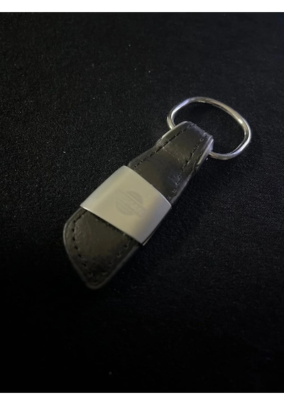 Nissan Deri Metal Lazer Baskı Oto Anahtarlık Car Keychain Logo Arma