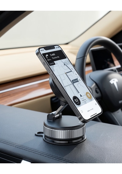 Manyetik Araç Telefon Tutucu 360 Döner Katlanabilir Stand Çok Renkli