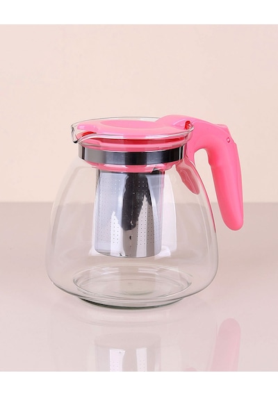 14 Cm 1100 Ml Cam Demlik Royaleks-clkn-1405 Çok Renkli