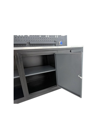 Takpower Ttr4431 3 Metre Takım Tezgahı 10 Çekmeceli 10 Dolaplı Ara Bölmeli