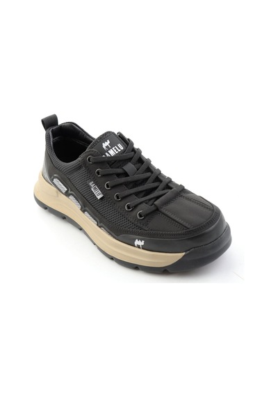 Bambi Siyah Kumaş Erkek Sneaker E01175522404
