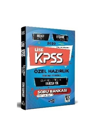 Lise KPSS Özel Hazırlık - Hedef Odaklı Efsane Soru Bankası - M...