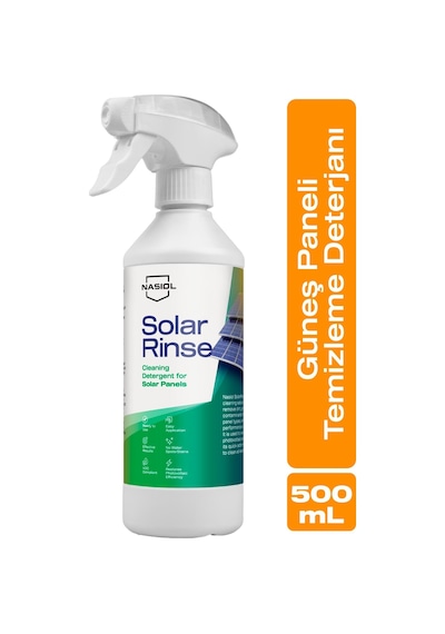 Nasiol Solarrinse Güneş Panelleri İçin Temizlik Deterjanı-500ml