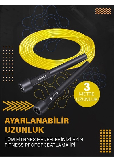 Force Atp-3000 Sarı Atlama İpi