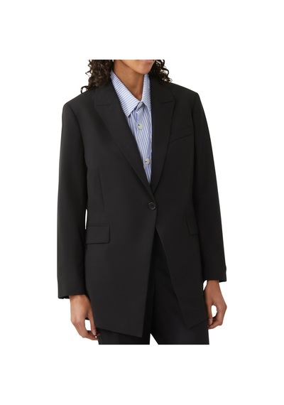 Theory Kadın Merino Yün Blazer Ceket Siyah