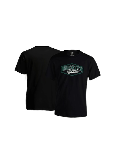 Brooklyn Vintage Unisex T-shirt - Siyah