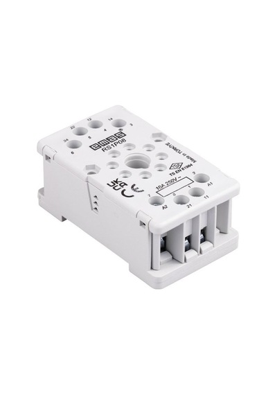 Emas Rs1p08g1 ,yuvarlak-8pin Vidalı Ray Röle Soket