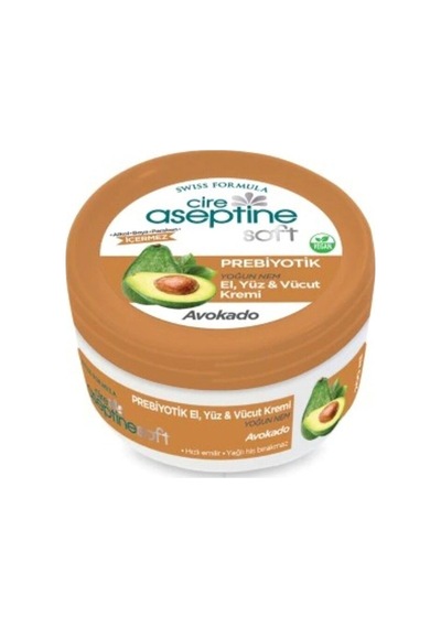 Cire Aseptine Soft Prebiyotik Avokado El, Yüz Ve Vücut Kremi 30 Ml