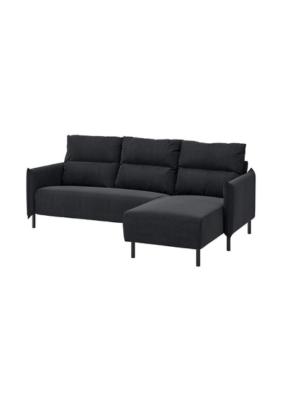 Ikea Mavi Ferah Kanepe - Uzanma Koltuklu 3'lü Kanepe
