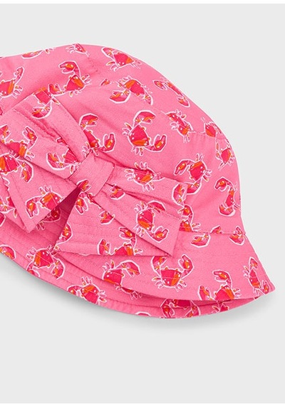 Mayoral Kız Çocuk Desenli Şapka Pembe - 10190