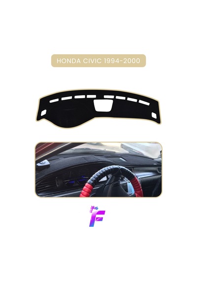 Honda Cıvıc 1994-2000 Uyumlu Ön Göğüs Koruma Hızlı Ve Kolay Montaj Oto Aksesuar Tc19 Torpido Halısı