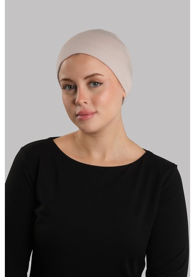 Hürrem Bone Bej Pratik Hazır Geçmeli İç Bone Viskon Süngerli Lastikli 3015 12