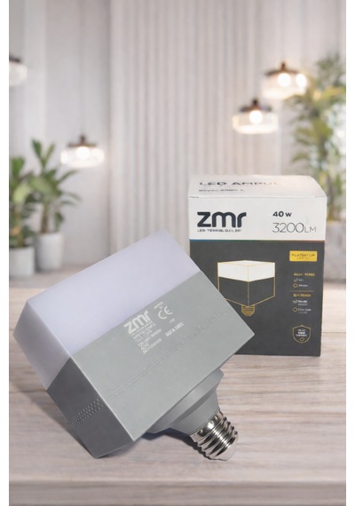 Kare Led Ampul Beyaz 40 W -
