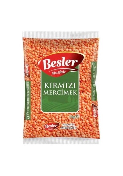 Besler Kırmızı Mercimek 1 Kg