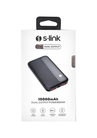 S-Link IP-G10N 10000 mAh Powerbank Siyah