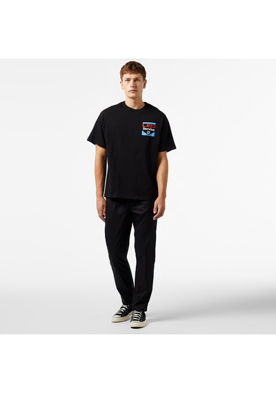 Leo Service Erkek Siyah T-shirt