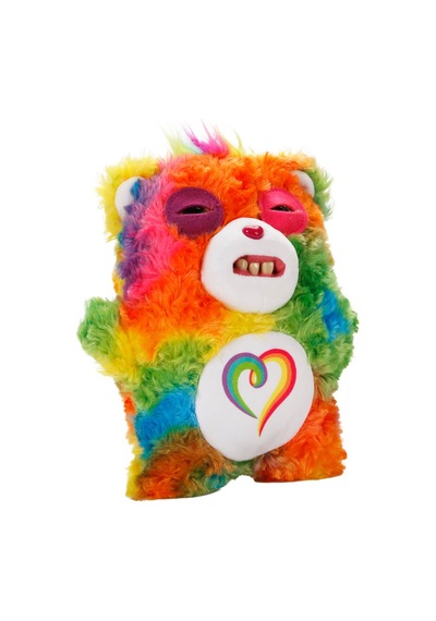 Fuggler Care Bears Togetherness Bear Gökkuşağı Peluş Oyuncak - 22.5 Cm Çok Renkli