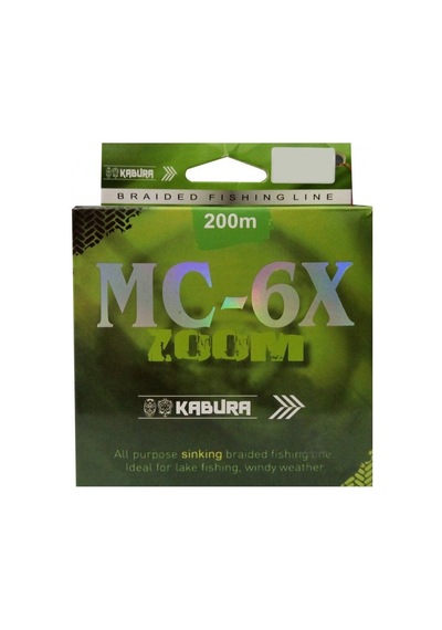 Kabura Mc-6x 200 Mt Multicolor İp Misina 0,22 mm