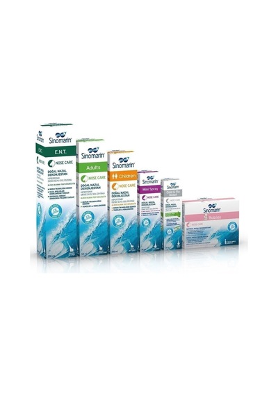 Sinomarin E.n.t. Deniz Suyu Burun Spreyi 200 Ml 2 Adet