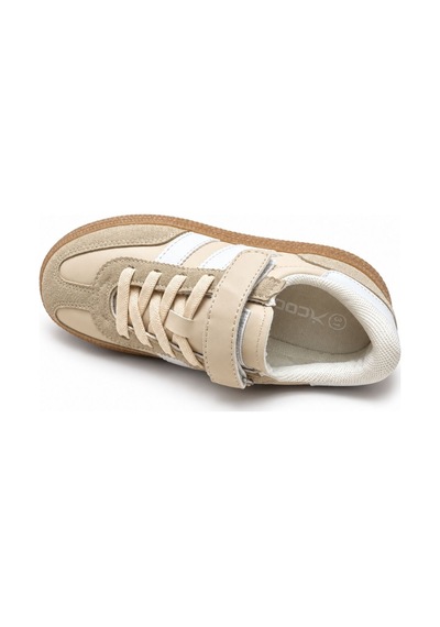 Cool Spit Sneaker Ortopedik Çocuk Spor Ayakkabı Bej