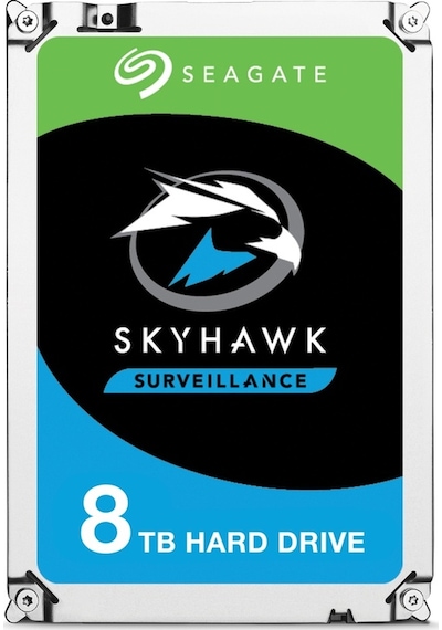 Seagate Skyhawk ST8000VX004 3.5" 8 TB 256 MB 7200 RPM SATA 3 HDD
