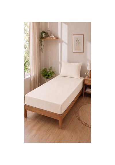 Tek Kişilik Lastikli Çarşaf Takımı 1 Lastikli Çarşaf 100 X 200 1 Yastık Kılıfı 50 X 70 Ekru - 717405300 Ekru Tek Kişilik Lastikli Çarşaf Takımı 1 Lastikli Çarşaf 100 X 200 1 Yastık Kılıfı 50 X 70 Ekru - 717405300 Ekru