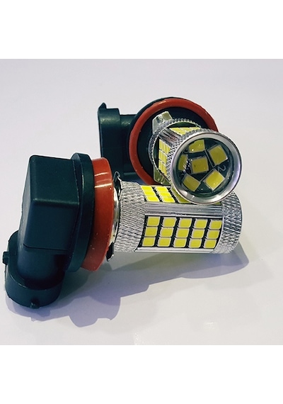 Femex H8/11- 9w- Sis Farları İçin Led Ampul 2835chip Beyaz Mercek