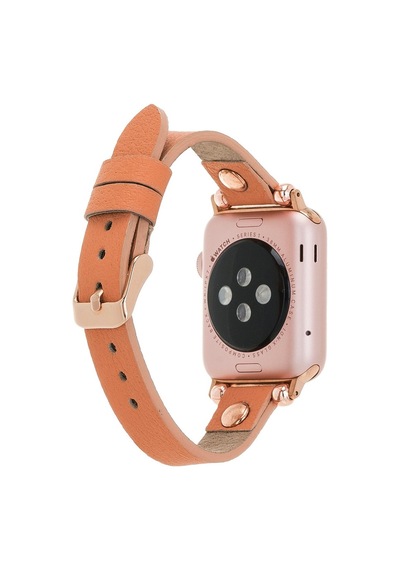 Apple Watch Uyumlu Deri Kordon 42-44-45mm Ferro Rt Nu3 Diğer