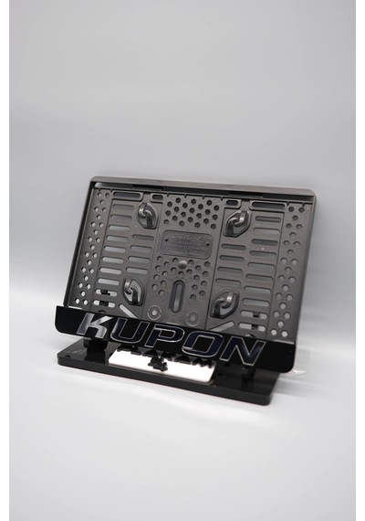Kupon Gümüş Pleksi Motor Plakalığı - 848647817