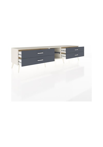 Hyperion Tv Ünitesi Tek Raflı 4 Çekmeceli 220x44x51 Aytaşı-antrasit Antrasıt/antrasıt - Aytası Hyperion Tv Ünitesi Tek Raflı 4 Çekmeceli 220x44x51 Aytaşı-antrasit Antrasıt/antrasıt - Aytası