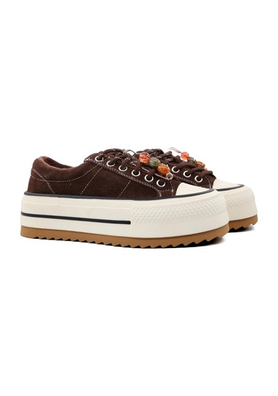 Guja 26k366-1 Kahve Kadın Sneakers