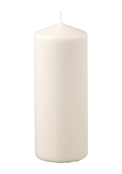 Blok Mum, Natürel, 70 Saat, 19 Cm Acı Kahverengi