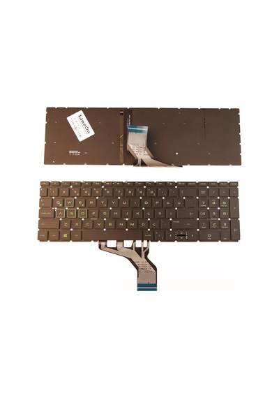 HP Uyumlu Tpn-C136 C135 C133 15Q-Ds Notebook Klavye Işıklı