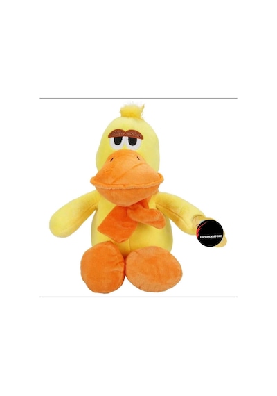 Sevimli Ördek Peluş Oyuncak Hediyelik Uyku Arkadaşı 25 Cm Sarı