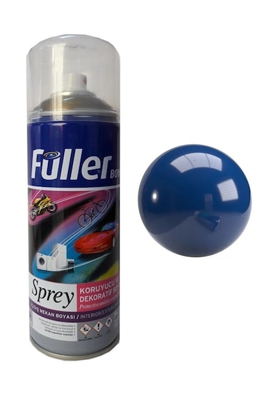 Füller Gök Mavi Sprey Boya