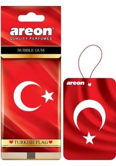 Areon Koku Asma Kağıt X Bubble Gum Bayrak