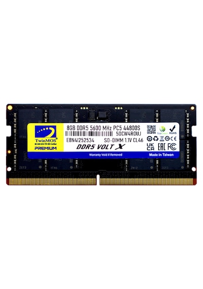 Ddr5 8gb 5600mhz Cl46 Notebook Ram Tmd58gb5600s46