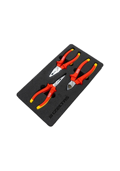 İzeltaş 3020006003 1000V İzoleli Elektrikçi Seti 160 MM 3 Parça