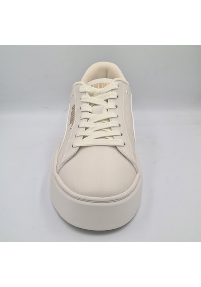 Puma Smash Platform V3 Tdp Bej Renk Kadın Sneaker Spor Ayakkabı Bej