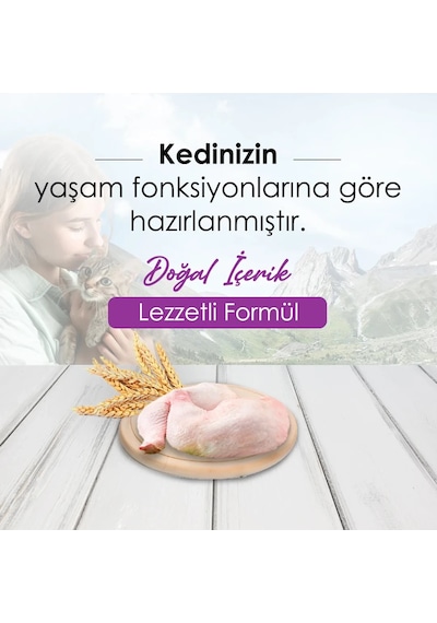Mercy Tavuklu Kısırlaştırılmış Yetişkin Kedi Maması 10 KG
