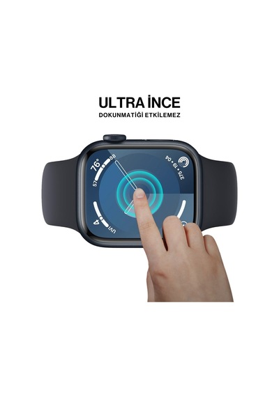 Apple Uyumlu  Watch 10. Nesil 42mm 3d Full Ekran Koruyucu