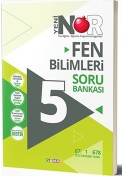5.Sınıf Fen Bilimleri Soru Bankası Gama Yayınları