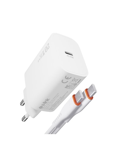 S-link Sl-ec62tp Type-c 20w Pd3.0 Quick Charge Qc4.0 Kablo + Ev Şarj A