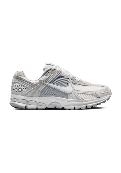 Nike Bowerman Zoom Vomero 5 Leather Womens Sneaker Hakiki Deri Reflektörlü Kadın Günlük Spor Ayakkabı Gri Gri