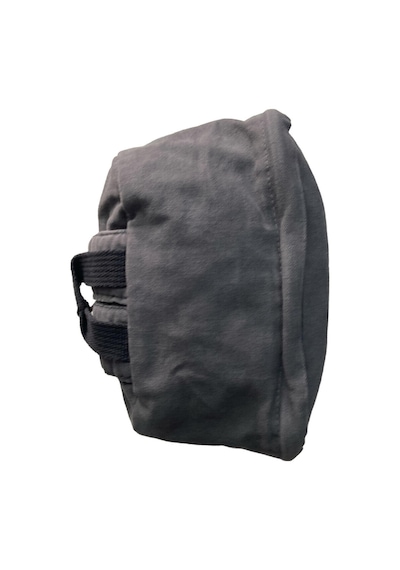 Old Cotton Cargo Kaliteli Vintage Disayn Laptop Bölmeli Sırt Gezi Çantası Leone Bag Oil 5100 Gri