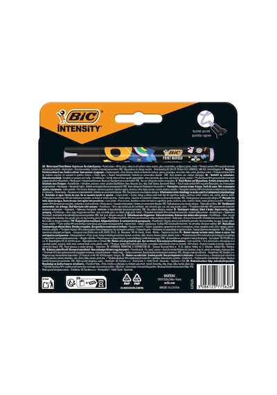 Bic Intensity Paint Marker 8'li Pastel Çok Renkli