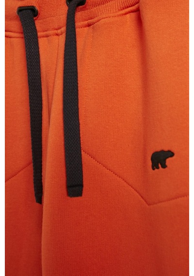 Bad Bear Less Plain Sweatpants Kids Turuncu Çocuk Eşofman Altı - Turuncu