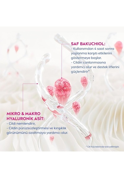 Cellular Expert Lift Doğal Retinol Alternatifi Saf Bakuchiol Ve Hyaluronik Asit İçeren Kırışıklık Karşıtı Ve N 49900908