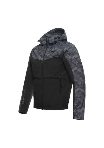 Dainese Ignite Tex Ceket Siyah Camo Gri